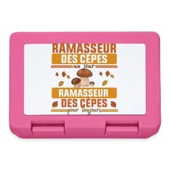 Ramasseur Des cèpes Pour Toujours - Boîte à goûter - rose - Devant