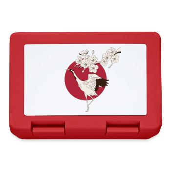 Kunst Japans - Japanische Kunst - Brotdose - Rot - Vorne