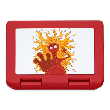 Satan wants you! - Lunchbox - red - Front