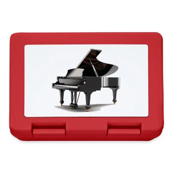 Le piano à queue a une large gamme de sonorités - Boîte à goûter - rouge - Devant
