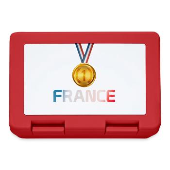 Medaille für die Helden und die Heldin in deinem Leben - Brotdose - Rot - Vorne