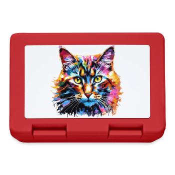 Colorcat - Lunchbox - red - Front