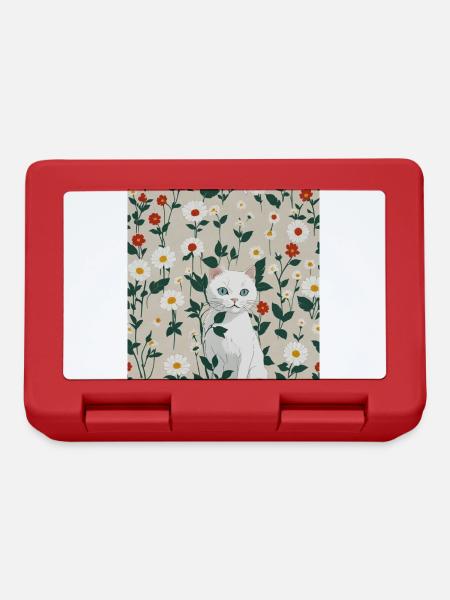 Find me! - Lunchbox - red