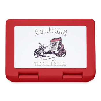 Final Fight Calendar - Lunchbox - red - Front