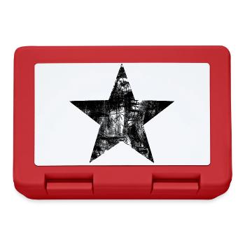 Star - Lunchbox - red - Front
