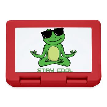 STAY COOL 1 - Brotdose - Rot - Vorne