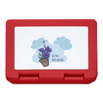 Oh no, not again! - Lunchbox - red - Front