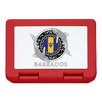 Barbados Ozeanischer Weißspitzenhai - Brotdose - Rot - Vorne