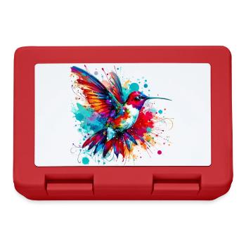 Kolibri - Brotdose - Rot - Vorne