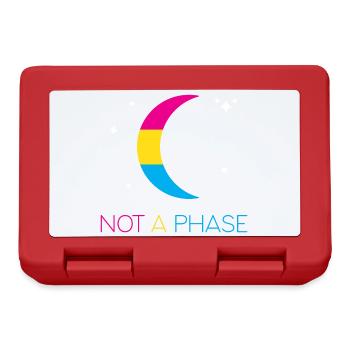LGBTQ Pride Month - Keine Phase - Pansexuell - Brotdose - Rot - Vorne