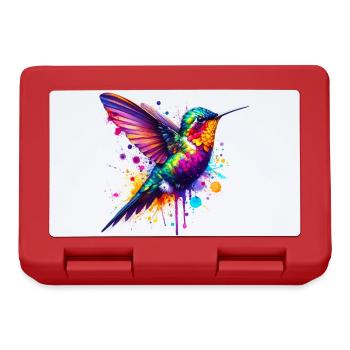 Hummingbird - Lunchbox - red - Front