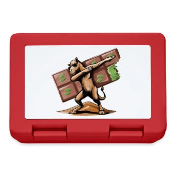 Dabbing Dromadary & Chocolat de Dubaï - Boîte à goûter - rouge - Devant