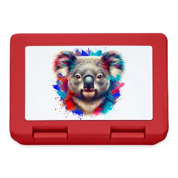 Koala - Brotdose - Rot - Vorne