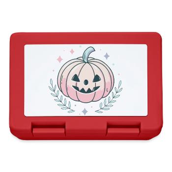Happy pastel pumpkin - Lunchbox - red - Front