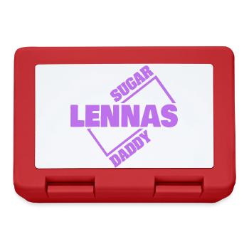 Lennas - Brotdose - Rot - Vorne