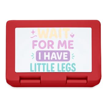 Cute Saying Humor Meme Funny Gift Idea - Lunchbox - red - Front