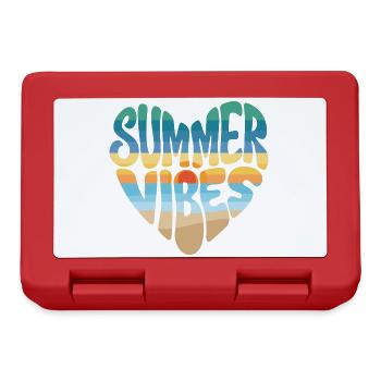 Summer Vibes - Lunchbox - red - Front