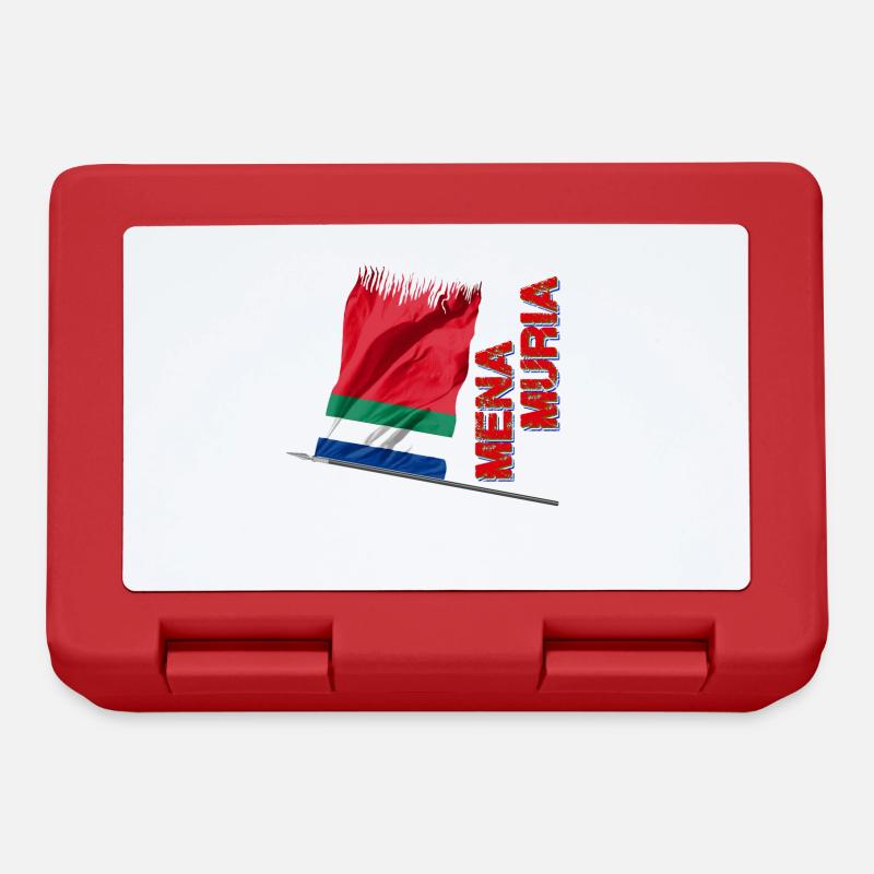 Maluku Mena Muria - Brotdose - Rot