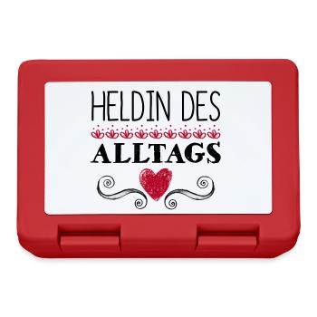 378 Heldin des Alltags - Brotdose - Rot - Vorne
