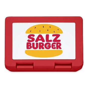 Salzburger - der beste Burger - Brotdose - Rot - Vorne