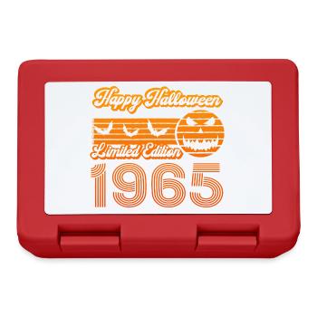 Halloween Birthday Pumpkin Year of Construction 1965 Vintage - Lunchbox - red - Front