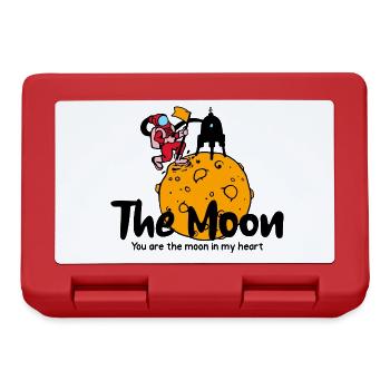 The moon, you are the moon in my heart, Spaceman - Brotdose - Rot - Vorne