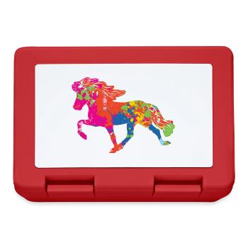Tölter 2 splashes of colour - Lunchbox - red - Front