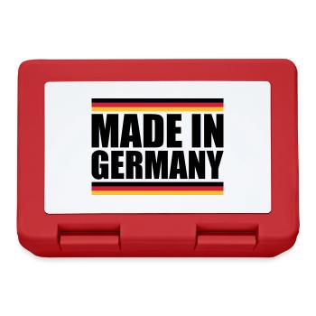 Made in Germany - Lunchbox - red - Front
