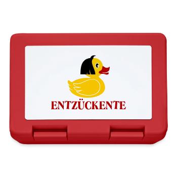 Entzückente - Brotdose - Rot - Vorne
