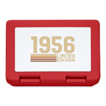 Born in 1956 Birthday - Gift 1956 Vintage 1956 - Lunchbox - red - Front