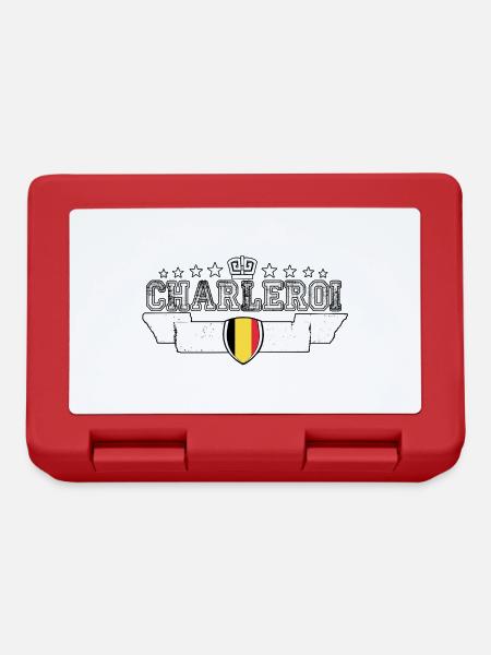 Ma Ville Charleroi - Lunchbox - red