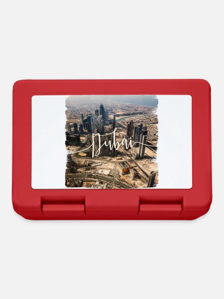 Dubai - Brotdose - Rot