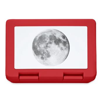 Mond - Brotdose - Rot - Vorne