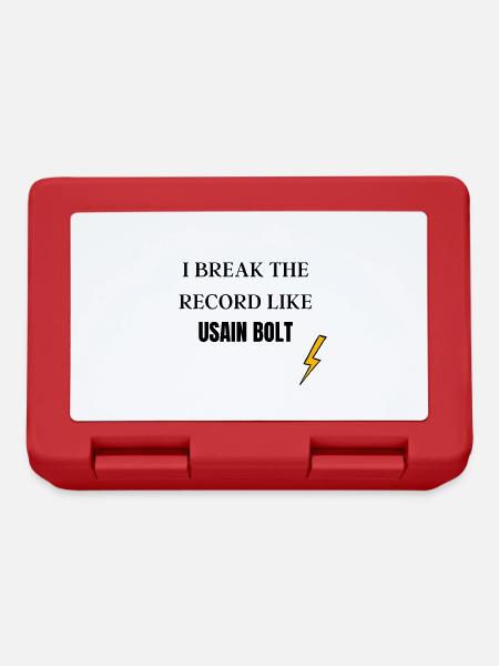 I BREAK THE RECORD LIKE USAIN BOLT - Brotdose - Rot