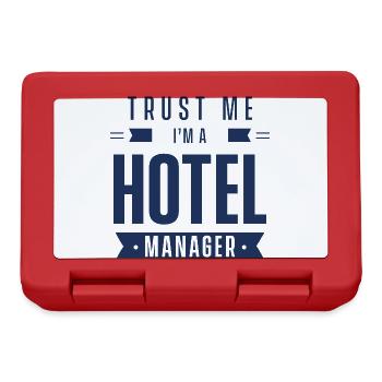 Crois-moi, je suis un Hôtel Manager Hoteldirekto - Boîte à goûter - rouge - Devant