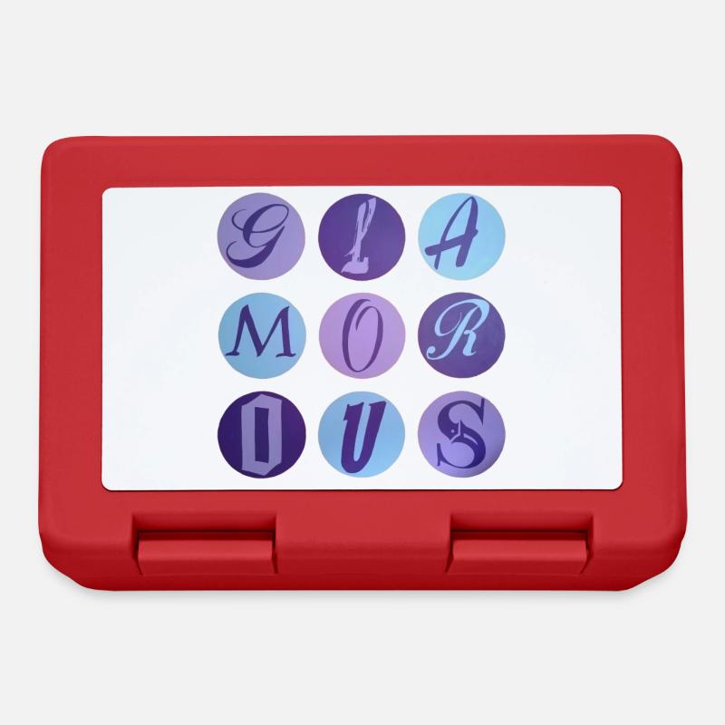 Glamorous dots - Brotdose - Rot