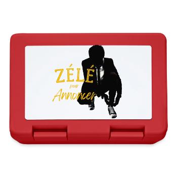 Zélé pour annoncer - Eph/6:15 - Boîte à goûter - rouge - Devant