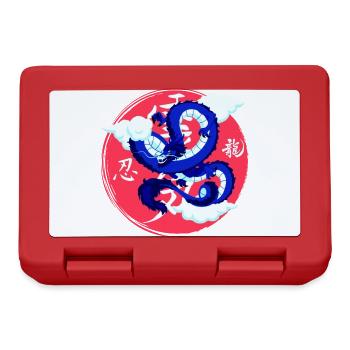 Dragon se lève - Boîte à goûter - rouge - Devant