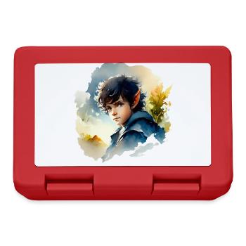 Fantasy, Halfling - Lunchbox - red - Front