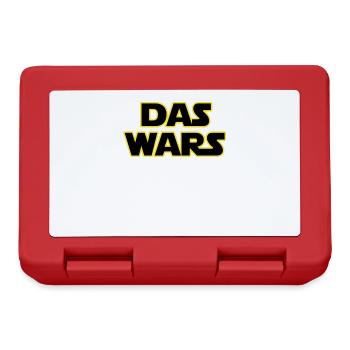 Das wars - Möge die 60 mit mir sein - Brotdose - Rot - Vorne