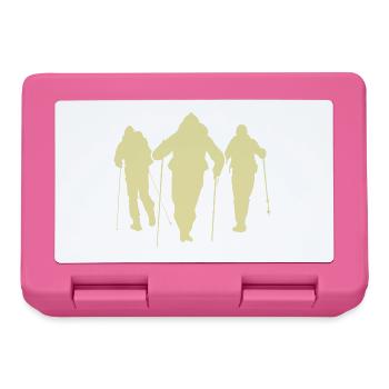 Nordic Walking Silhouette Team - Lunchbox - pink - Front