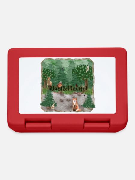 Waldkind - Brotdose - Rot
