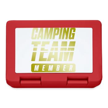 Camping Team - Brotdose - Rot - Vorne