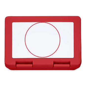 Bonnet de Noël Père Noël chapeau symbole - Boîte à goûter - rouge - Devant