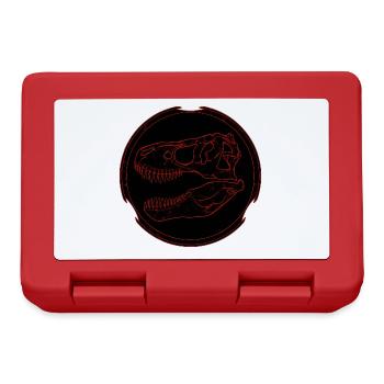 Tyrannosaurus Rex Fossil - Lunchbox - red - Front