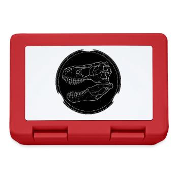 Tyrannosaurus Rex Fossil - Lunchbox - red - Front
