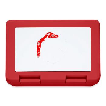 Christmas cat - Lunchbox - red - Front