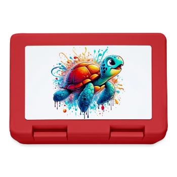 Turtle - Lunchbox - red - Front