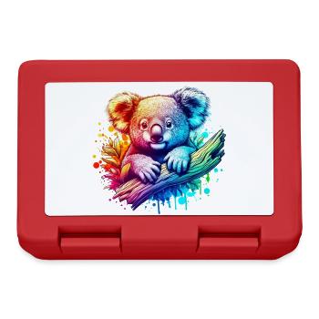 Koala - Brotdose - Rot - Vorne