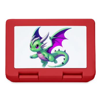 Dragon - Lunchbox - red - Front